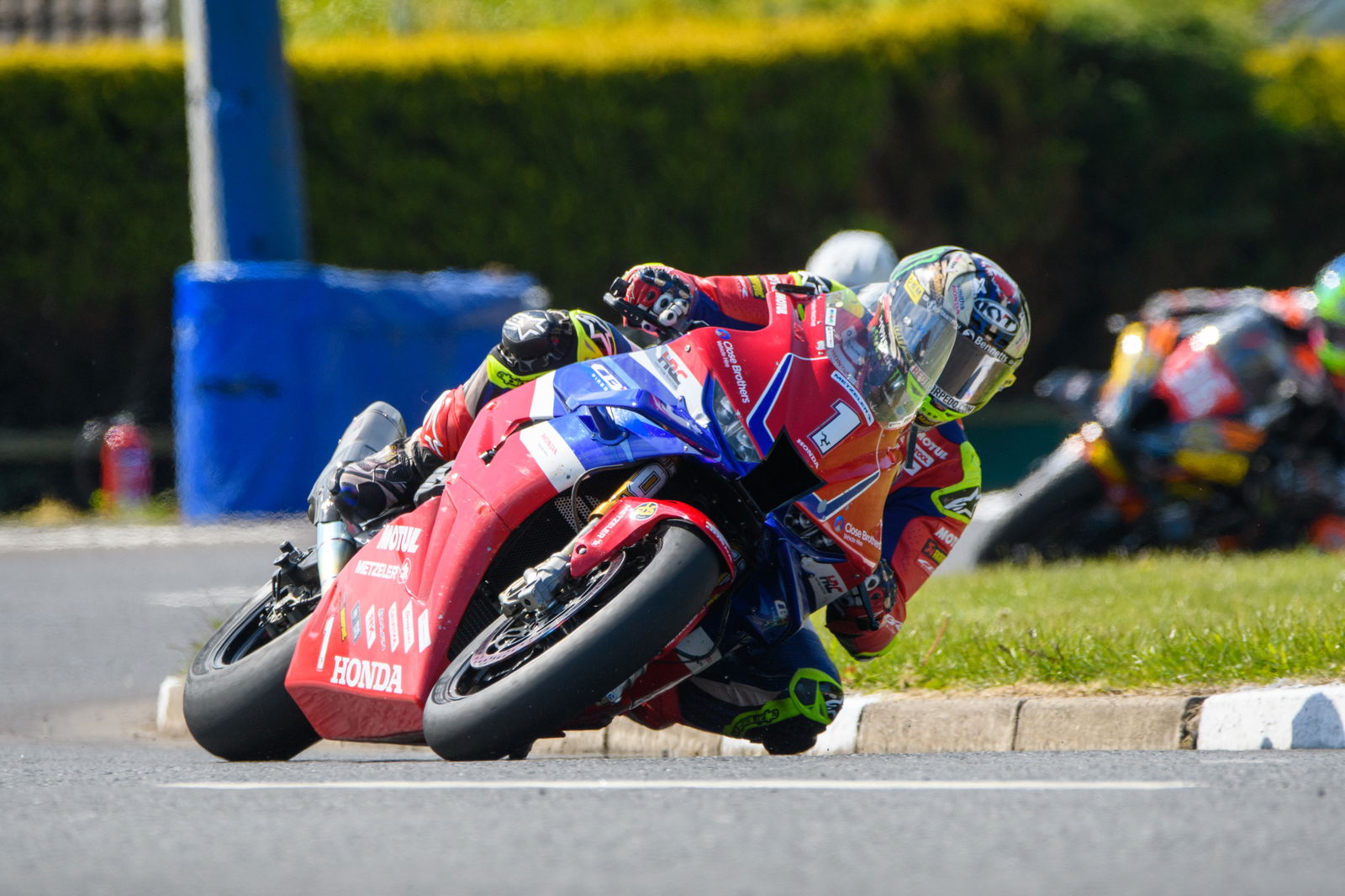 John McGuinness, 2025 North West 200. Credit: Honda Racing UK.
